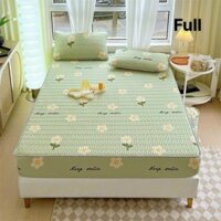 Chiếu Điều Hòa cao su non 5D mẫu mới 2025, Ga Nệm điều hòa mát lạnh KT:1m2 1m4 1m5 1m6 1m8 2m2