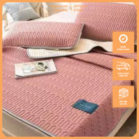 Chiếu điều hòa cao su non Tencel Latex hàng cao cấp, Chiếu nệm mủ cao su non size 1m6, 1m8, 2m2 Bongchipbeading