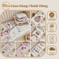 Chiếu Điều Hòa Cho Bé Size 60x120, Chiếu Điều Hòa Cao Su Non 5D Cho Bé Nằm Nôi Cũi, Nằm Giường Tiện Lợi