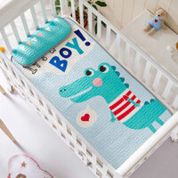 Chiếu điều hòa cho bé tặng kèm vỏ gối nằm theo bộ