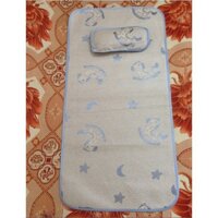 Chiếu Điều Hòa Có Mùi Thảo Dược Kèm Gối Giúp Bé mới sinh Ngủ Sâu Giấc cực sịn