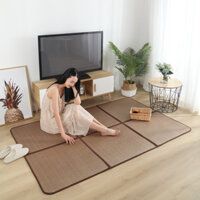 Chiếu Điều Hòa Sợi Mây, Thảm Mây Nhập Khẩu Nguyên Chiếc, Chiếu Gấp Gọn, Sợi Mây Tự Nhiên Mát Lạnh Mùa Hè