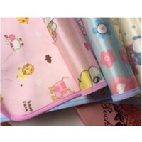 Chiếu Lụa Chống Thấm Cao Su Điều Hòa 3D Sống Động Cho Bé