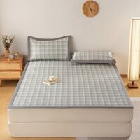 Chiếu lụa lạnh,chiếu làm mát họa tiết sang chảnh