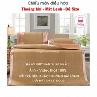 Chiếu mây điều hòa chiếu điều hòa nhật bản loại dày 2 lớp cao cấp thông minh siêu mát và siêu thoáng - Đủ Kích Thước