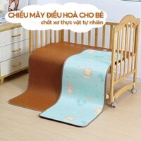 Chiếu Mây Điều Hoà Cho Bé - Chiếu Sợi Mây Thiên Nhiên An toàn cho bé