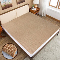 Chiếu mây điều hoà dạng thảm,chiếu mây phong cách Nhật Bản,êm mền,chống xô,trượt,decor phòng ngủ,phòng khách