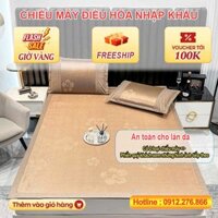 Chiếu mây điều hòa 💖 FREESHIP 💖 Chiếu mây tự nhiên cao cấp nhập khẩu - Chiếu điều hòa sử dụng được 4 mùa thoáng mát