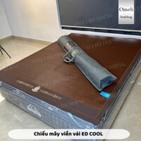 Chiếu mây lạnh viền da nhập khẩu ED Cool, chiếu điều hoà có bo chun bốn góc.