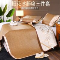 Chiếu Mây Mùa Hè, Chiếu Lụa Băng, Chiếu Mùa Hè Có Thể Gập Lại Hai Mặt, Chiếu Điều Hòa Ba Mảnh, Bán Buôn Chiếu Đơn Ký Túc