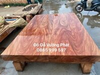 Chiếu Ngựa Phản Gỗ Gõ Đỏ Nguyên Khối 100%