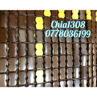 CHIẾU TRE , CHIẾU TRÚC CAO CẤP sỉ ib - Nâu ko viền,1m8x2m