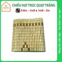 Chiếu Tre Chiếu Trúc Hạt Điều Hòa Cao Cấp Hàng Loại 1 Chiếu Nằm Hè Mát Chiếu Hạt Gỗ Thiên Nhiên Tây Bắc 1M2 1M4 1M6 1M8