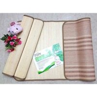 Chiếu tre sợi tăm nhỏ bamboo cho bé siêu thoáng mát mùa hè CHIEU03