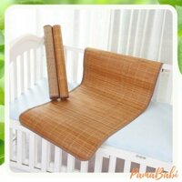 Chiếu tre trúc Bamboo cho bé sơ sinh, chiếu tre nằm võng lót nôi cũi cho bé kích thước 60x120cm
