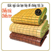 Chiếu trúc 0.8m, chiếu tre 80cm, chiếu tre 8 tấc dành cho giường đơn, chiếu trúc hạt giường 1 người nằm - B Light TP