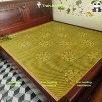 Chiếu trúc 1m8,chiếu tre,chiếu in hoa 8 cánh CB nằm điều hòa mát lạnh TranBedding CBH nhiều size 1m2,1m4,1m5,1m6,1m8,2m