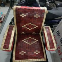 chiếu trúc bọc ghế cắt tóc nam nữ bảo vệ lớp da ngồi thoáng mát êm ái