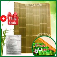 Chiếu trúc cao bằng Việt Nam, chiếu tăm tre cao sơn điều hòa mát min 1m2, 1m5, 1m6, 1m8, 2m2 Hưng Chiếu