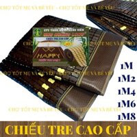 Chiếu trúc, Chiếu Hạt Tre Nằm Mát Loại Tốt Có Viền Bền Êm Nhiều Cỡ