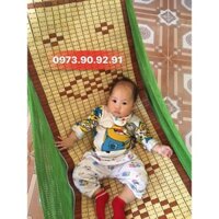 Chiếu trúc đặt lên võng cho bé nằm mát lưng 60x1.2m