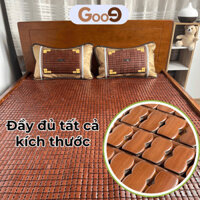 Chiếu trúc nâu, chiếu trúc hạt nâu, chiếu điều hòa đầy đủ kích thước cho mọi khổ giường