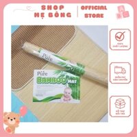 Chiếu trúc tăm Bamboo kích thước 60x110cm cho bé