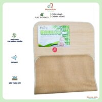 Chiếu trúc tăm tre cho bé PURE BAMBOO 60x110cm, chiếu trúc điều hòa siêu mát - Monnie Kids