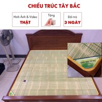 Chiếu trúc Tây Bắc , chiếu tăm tre 1m2 1m6 1m8 mát mịn ngày hè - 1m2x1m9