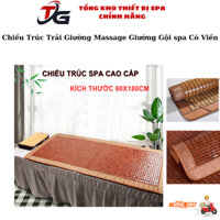 Chiếu Trúc Trải Giường Massage, giường gội spa | Chiếu Trúc Trải Sofa, Cabin oTô Kích 60x180 Có Viền.