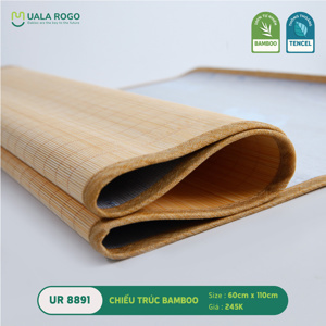 Chiếu trúc tre Bamboo tencel Uala Rogo 60x110cm UR8891
