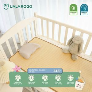 Chiếu trúc tre Bamboo tencel Uala Rogo 60x110cm UR8891