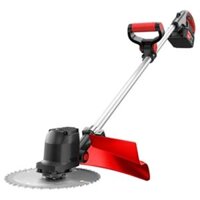 Chigo không chổi than điện cao cấp máy cắt cỏ sân vườn đa năng pin lithium có thể sạc lại pin ba lô máy cắt cỏ cũ Máy cắt cỏ