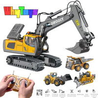 CHILDREN 2.4G REMOTE CONTROL EXCAVATOR RC MODEL CAR TOYS DUMP TRUCK BULLDOZER ENGINEERING VEHICLE CHRISTMAS BIRTHDAY GIFTS