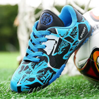 Childrens Football Shoes Boy Turf Training Outdoor Sports Fast Soccer Tenis Pro Original Society Football Boot for Kids