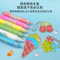 Children's handmade 3D graffiti toys bake-free DIY handmade toys can be made into necklaces/bracelets/key chains