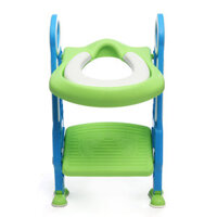 Children's Potty Training Toilet Soft Pad Ladder Potty Seat Chair Step Stool Safety Toilet Trainer for Kids