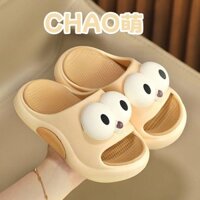 Children's Slippers 2025 Summer Girls' Cartoon Non-Slip Slip-on Cute Hole Shoes Tcgf