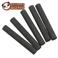 Childrenworld 5 Chiếc Que Carbon Tiện Dụng Dụng Dụng Cụ Nghiên Cứu Mật Độ Cao Que Xi Lanh Điện Cực Than Chì Dẫn Nhiệt Độ Cao Để Thử Nghiệm