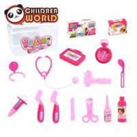 Childrenworld Cái/bộ 16 Hộp Sơ Cứu Dễ Mang Theo Đồ Chơi Bộ Bác Sĩ Thu Nhỏ Sống Động Đầy Màu Sắc Vui Nhộn Đồ Chơi Cho Gia Đình