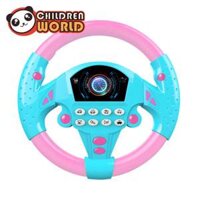 Childrenworld Vô Lăng Mô Phỏng Đồ Chơi Tương Tác Khả Năng Tập Luyện Nhịp Điệu Đồ Chơi Vô Lăng Phát Triển Chuyển Động Cơ Thể Cho Trẻ Mô Phỏng Phi Công Hữu Ích