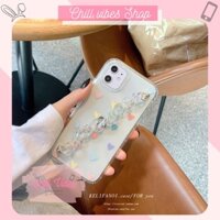 [CHILL] CASE ỐP LƯNG IPHONE TIM CHARM XÍCH TRONG SUỐT CHỐNG SỐC 11 12 PRO PROMAX CHILL VIBES