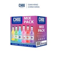 Chill Cocktail Original - Mix pack 6 chai 275ml