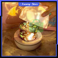 Chill Party-Đèn Chiếu Ngàn Sao 6 phong cách kiêm đèn ngủ xoay tự động, nhiều màu sắc tuyệt đẹp - Hàng chính hãng - Cắm điện trực tiếp