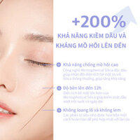 CHILLAB Lavender Matte Powder - Phấn phủ không bột phấn màu tím với độ kiềm dầu siêu đỉnh mang lại lớp nền mịn lì 1 sản