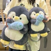 Chim cánh cụt Ba lô bé gái Búp bê bé gái Dễ thương Sang trọng Búp bê chim cánh cụt nhỏ đi học Túi đi chơi Satchel