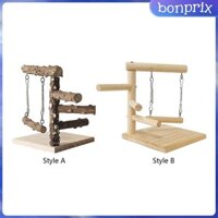 Chim Ghế Đứng Bàn Trên Vẹt Sân Chơi Chim Phòng Tập Gym Ghế Bằng Gỗ Đế Chơi Cho Vẹt Parakeets Canaries