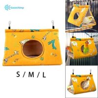 Chim Trốn Ngủ Giường San Hô Nơi ẩn náu Hut Treo Võng Cho Vẹt Cockatiels Budgies Lovebird