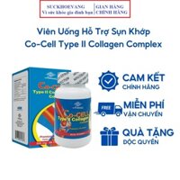 {Chín hãng USA} Viên Uống CO-CELL TYPE II COLLAGEN COMPLEX. tái tạo sụn khớp