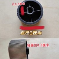 Chín Nồi Chiên Không Khí Điều Khiển Nhiệt Độ Núm KL-35J61 Nút Nhấn Nhiệt Độ Công Tắc Núm Nhựa Phụ Kiện D Lỗ Trục 3cm PD